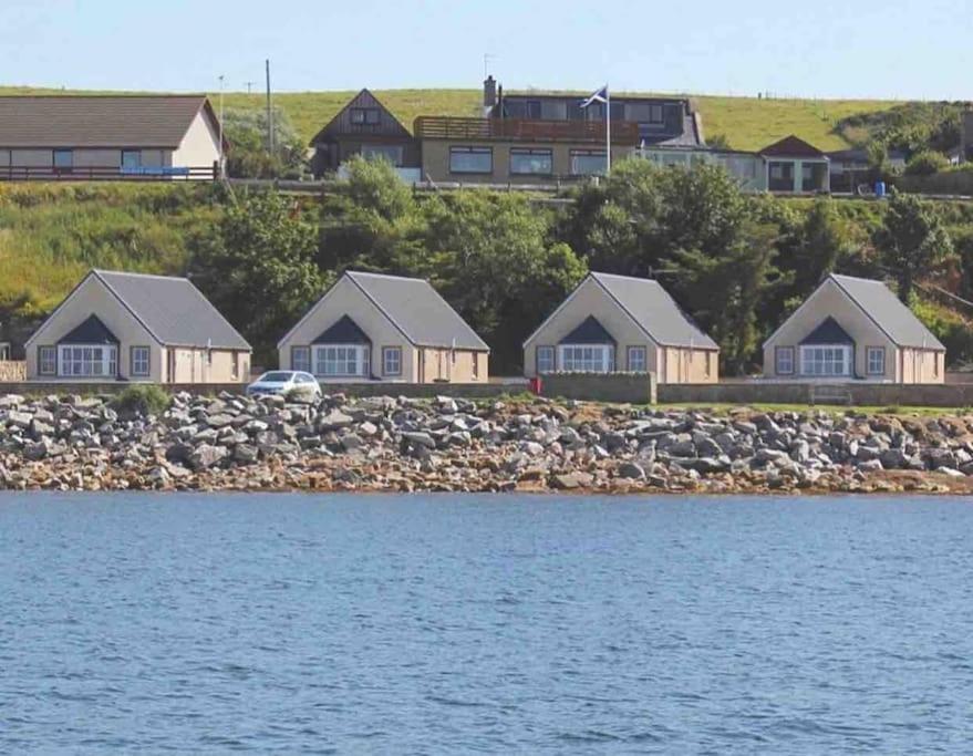 Dolphin View Cottages Portmahomack المظهر الخارجي الصورة
